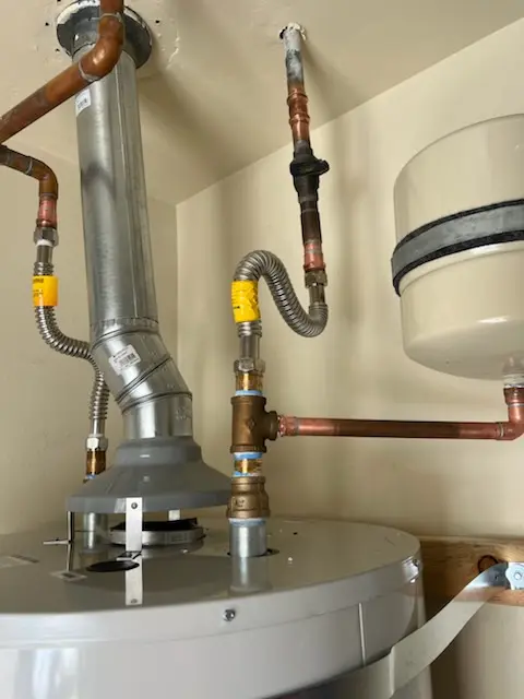 Water heater installation and plumbing repair in Maybrook Square